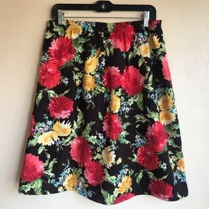 Blair A Line Floral Skirt
